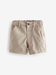 Navy/Stone Chino Shorts 2 Pack (3mths-7yrs) - Image 4 of 5