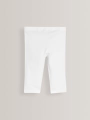 White 3 Pack Cropped Leggings (3-16yrs) - Image 3 of 4