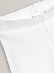 White 3 Pack Cropped Leggings (3-16yrs) - Image 4 of 4