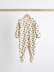 Orange Baby Character Sleepsuits 3 Pack (0-3yrs) - Image 4 of 13