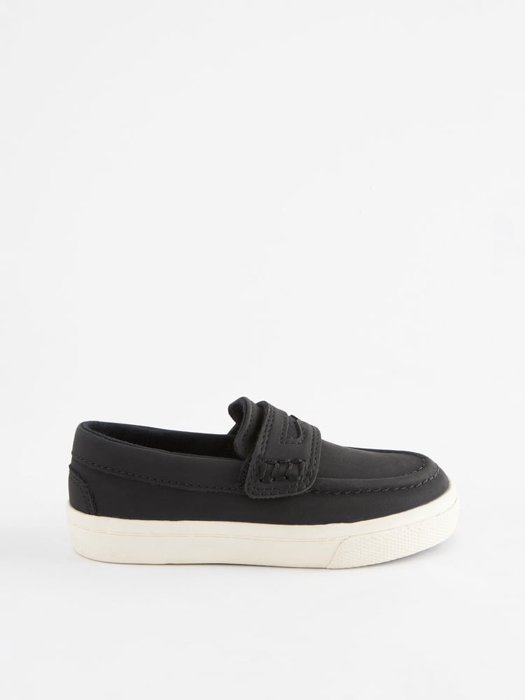 Black Standard Fit (F) Penny Loafers - Image 2 of 6