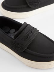 Black Standard Fit (F) Penny Loafers - Image 6 of 6