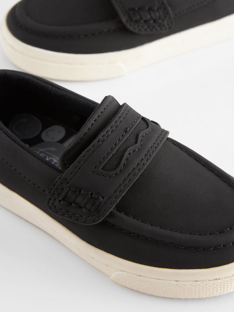 Black Standard Fit (F) Penny Loafers - Image 6 of 6