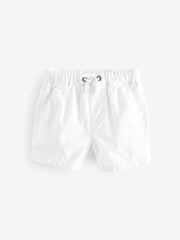 Sage/Chambray/White Pull On Shorts 3 Pack (3mths-7yrs) - Image 5 of 6