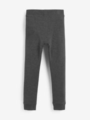 Black/ Grey Thermal Leggings 2 Pack (2-16yrs) - Image 2 of 4