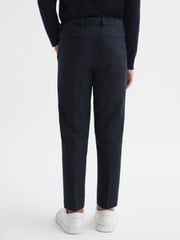 Reiss Navy Eastbury Slim Fit Chinos - Image 5 of 6