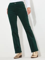 Joe Browns Green Must Have Moleskin Trousers - Image 1 of 5