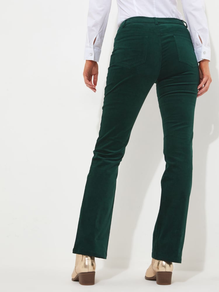 Joe Browns Green Must Have Moleskin Trousers - Image 2 of 5