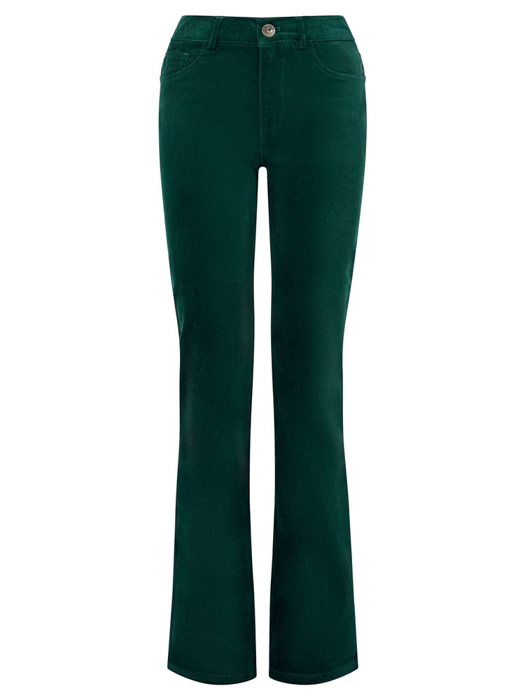 Joe Browns Green Must Have Moleskin Trousers - Image 5 of 5