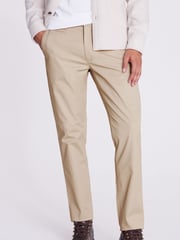 MOSS Natural Tailored Chino Trousers - Image 1 of 4