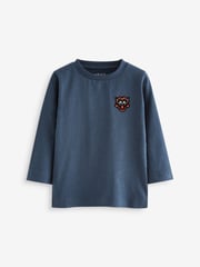 Multi Animal Long Sleeve T-Shirts 5 Pack (3mths-7yrs) - Image 4 of 8