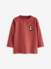 Multi Animal Long Sleeve T-Shirts 5 Pack (3mths-7yrs) - Image 7 of 8