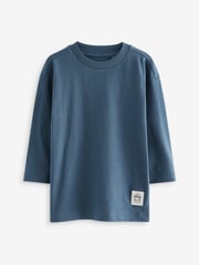 Multi Plain Long Sleeve T-Shirts 5 Pack (3mths-7yrs) - Image 2 of 8