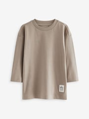 Multi Plain Long Sleeve T-Shirts 5 Pack (3mths-7yrs) - Image 4 of 8
