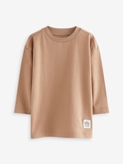 Multi Plain Long Sleeve T-Shirts 5 Pack (3mths-7yrs) - Image 6 of 8