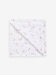 Pink Rabbit Baby Muslin Cloths 4 Packs - Image 2 of 6