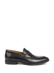 Jones Bootmaker Rushden Leather Penny Black Loafers - Image 1 of 5