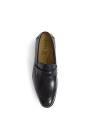Jones Bootmaker Rushden Leather Penny Black Loafers - Image 4 of 5