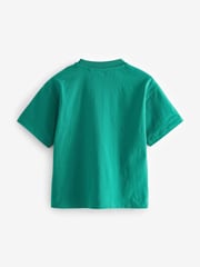 Multi Skating Animals Graphic Relaxed Fit Short Sleeve T-Shirts 3 Pack (3-16yrs) - Image 2 of 3