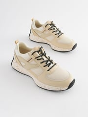 Neutral Forever Comfort Stitch Detail Chunky Trainers - Image 4 of 9