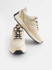 Neutral Forever Comfort Stitch Detail Chunky Trainers - Image 5 of 9