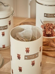 Set of 3 Natural Badge Storage Jars - Image 2 of 4
