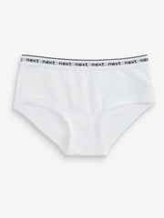 Black/White/Grey Hipster Briefs 7 Pack (2-16yrs) - Image 2 of 8