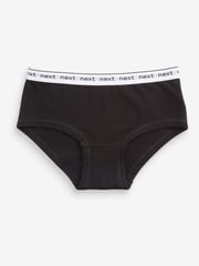 Black/White/Grey Hipster Briefs 7 Pack (2-16yrs) - Image 4 of 8