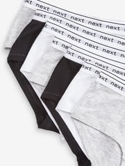 Black/White/Grey Hipster Briefs 7 Pack (2-16yrs) - Image 8 of 8