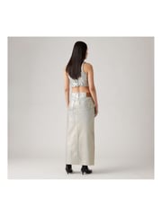 Levi's® Optical Illusion Ankle Column 100% Cotton Skirt - Image 2 of 8
