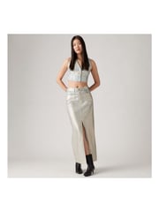 Levi's® Optical Illusion Ankle Column 100% Cotton Skirt - Image 4 of 8