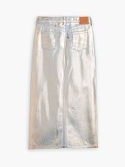 Levi's® Optical Illusion Ankle Column 100% Cotton Skirt - Image 7 of 8