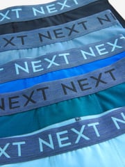 Blue Trunks 5 Pack (2-16yrs) - Image 8 of 8