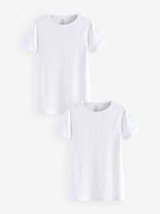 White Kind to Skin T-Shirts 2 Pack (9mths-12yrs) - Image 1 of 3