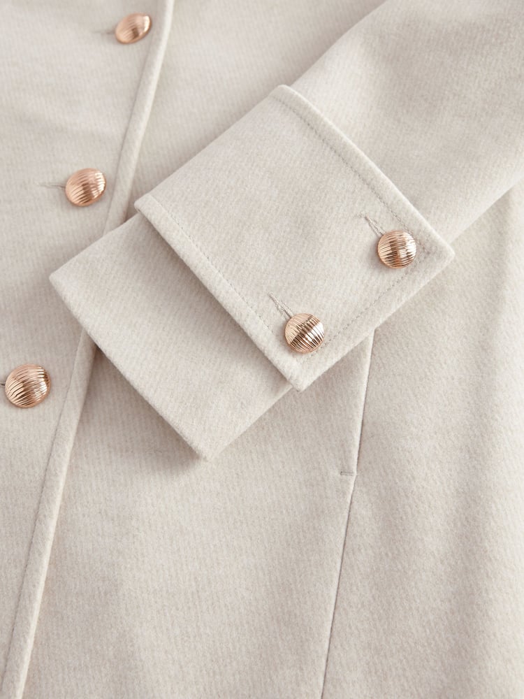 Winter White Dolly Coat - Image 9 of 9