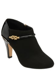 Lotus Black Zip-Up Shoe Boots - Image 1 of 4