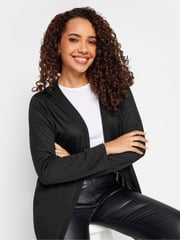 M&Co Black Plain Cardigan - Image 4 of 4
