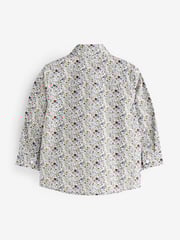 Pink Smart Floral Print Shirt (3mths-7yrs) - Image 6 of 7