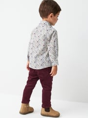 Pink Smart Floral Print Shirt (3mths-7yrs) - Image 3 of 7
