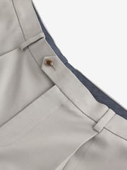 Cement Grey Relaxed Fit Motionflex Stretch Suit Trousers - Image 5 of 7