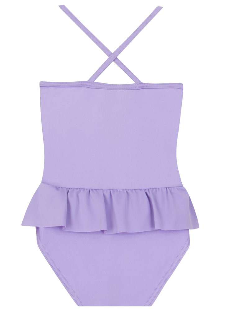 Character Purple Disney Frozen Elsa Swimsuit - Image 2 of 5