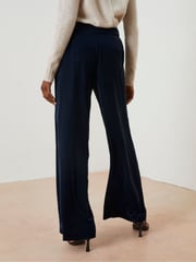 FatFace Blue Wide Leg Velvet Trousers - Image 2 of 5