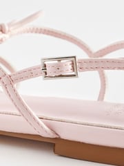 Pale Pink Regular/Wide Fit Forever Comfort ® Bow Slingback Sandals - Image 9 of 10