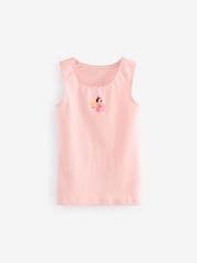 Pink/White Fairy Vests 3 Pack (1.5-16yrs) - Image 4 of 6