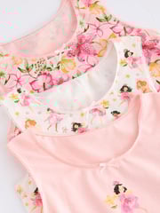 Pink/White Fairy Vests 3 Pack (1.5-16yrs) - Image 6 of 6