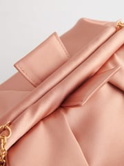 Nude Satin Clutch - Image 8 of 8