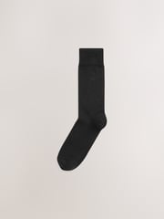 Black Logo 10 Pack Embroidered Lasting Fresh Socks - Image 3 of 3