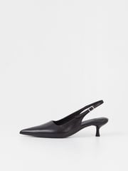 Vagabond Shoemakers Lykke Slingback Kitten Black Heels - Image 1 of 3