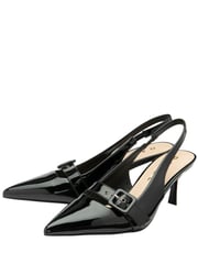 Ravel Black Slingback Court Shoes - Image 2 of 4