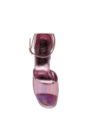 Ravel Pink Platform Open Toe Ankle Strap Sandals - Image 4 of 4